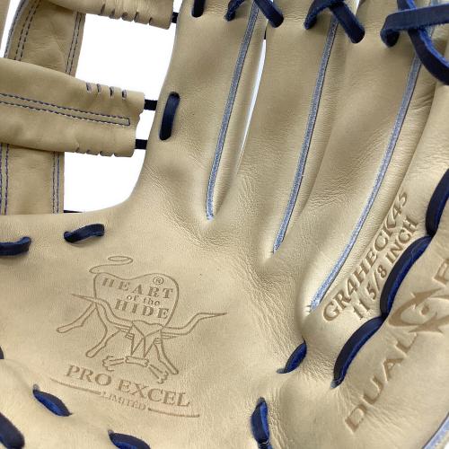 RAWLINGS (ローリングス) ハートオブザハイド 軟式グローブ GR4HECK45 約29cm ベージュ