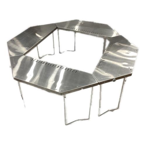 Snow peak (スノーピーク) 囲炉裏テーブル ST-050 シルバー ジカロテーブル