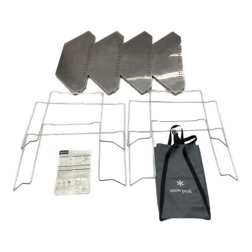 Snow peak (スノーピーク) 囲炉裏テーブル ST-050 シルバー ジカロテーブル