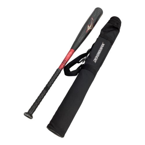 MIZUNO (ミズノ) BEYONDMAX LEGACY METAL 軟式バット 1CJBR184 83cm ブラック×レッド