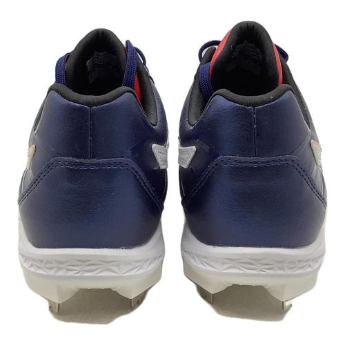 MIZUNO (ミズノ) 野球スパイク 11GM2610 グローバルエリートスピードレボエリート2 ワイド 2026発売モデル メンズ SIZE 27.5cm ネイビー