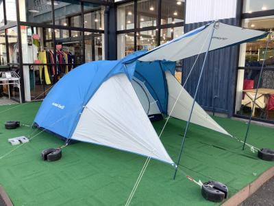 mont-bell (モンベル) ドームテント 1122627 ブルー/旧モデル クロノスキャビン2