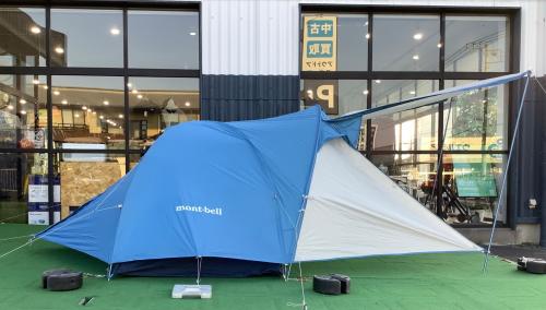 mont-bell (モンベル) ドームテント 1122627 ブルー/旧モデル クロノスキャビン2