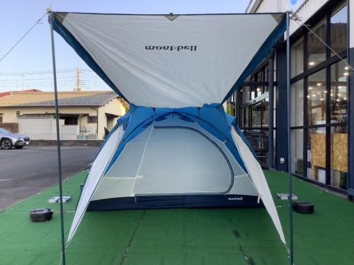 mont-bell (モンベル) ドームテント 1122627 ブルー/旧モデル クロノスキャビン2