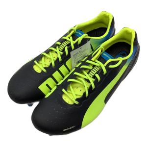 PUMA (プーマ) エヴォスピード 1.2 MIXED SG サッカースパイク 102858 ブラック×イエロー SIZE 26cm