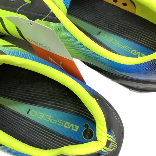 PUMA (プーマ) エヴォスピード 1.2 MIXED SG サッカースパイク 102858 ブラック×イエロー SIZE 26cm
