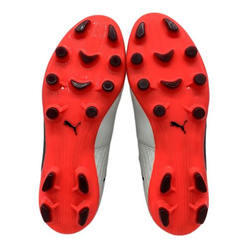 PUMA (プーマ) プーマワン 17.1 H フットサルシューズ 104080 ホワイト×ブラック SIZE 26cm