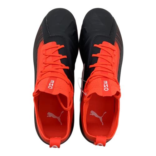 PUMA (プーマ) プーマ ワン 5.1 HG サッカースパイク 105616 オレンジ×ブラック SIZE 26cm