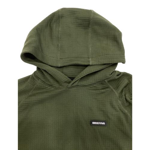 BRIEFING (ブリーフィング) その他 ゴルフウェア(トップス) BRG204M03 MENS POLARTEC PG PARKA メンズ SIZE L オリーブ