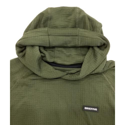 BRIEFING (ブリーフィング) その他 ゴルフウェア(トップス) BRG204M03 MENS POLARTEC PG PARKA メンズ SIZE L オリーブ