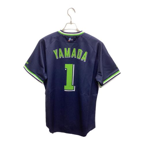 東京ヤクルトスワローズ (トウキョウヤクルトスワローズ) 応援グッズ ビジター【1】山田哲人 SIZE M ネイビー
