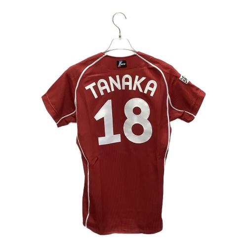 東北楽天ゴールデンイーグルス (トウホクラクテンゴールデンイーグルス) 応援グッズ PCL 10REVM4 DESCENTE【18】田中将大 SIZE M エンジ