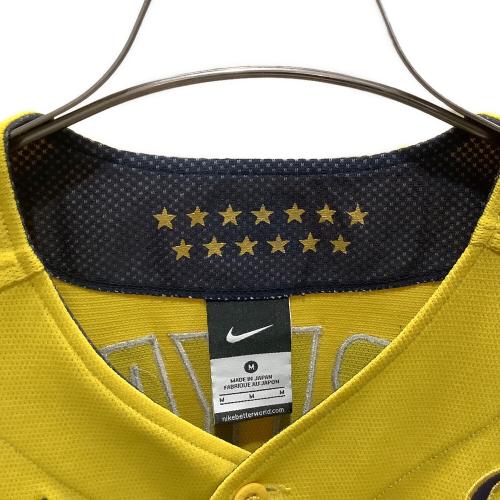 埼玉西武ライオンズ (サイタマセイブライオンズ) 応援グッズ 【1】栗山巧 キャプテンマーク付 SIZE M イエロー