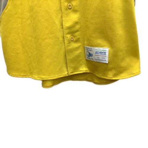 埼玉西武ライオンズ (サイタマセイブライオンズ) 応援グッズ 【1】栗山巧 キャプテンマーク付 SIZE M イエロー