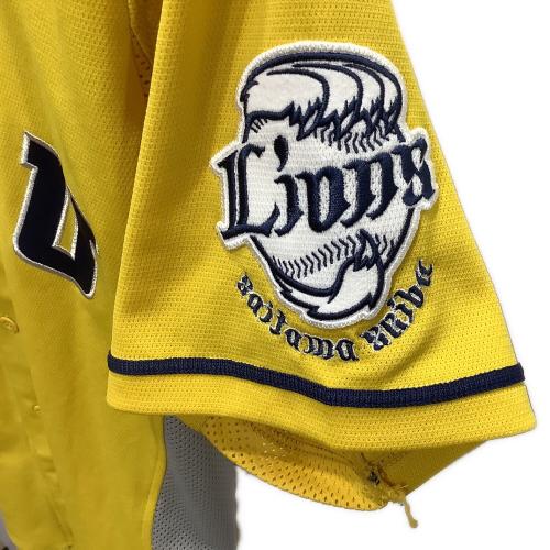 埼玉西武ライオンズ (サイタマセイブライオンズ) 応援グッズ 【1】栗山巧 キャプテンマーク付 SIZE M イエロー