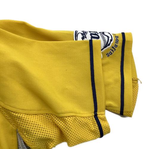 埼玉西武ライオンズ (サイタマセイブライオンズ) 応援グッズ 【1】栗山巧 キャプテンマーク付 SIZE M イエロー