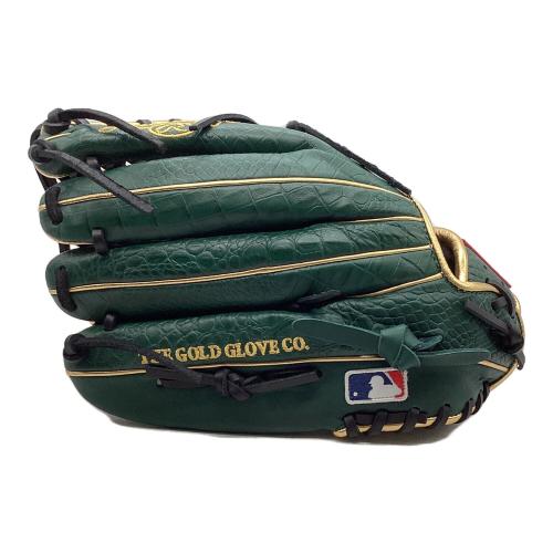 RAWLINGS (ローリングス) HOHMLB COLOR SYNC 軟式グローブ GR5HMOS5 ダークグリーン/クロコ 11.75inti グリーン