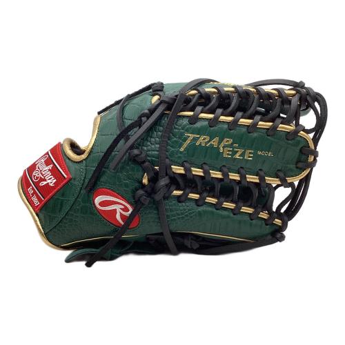 RAWLINGS (ローリングス) HOHMLB COLOR SYNC 軟式グローブ GR5HMOS5 ダークグリーン/クロコ 11.75inti グリーン