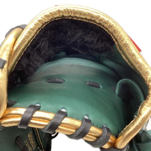 RAWLINGS (ローリングス) HOHMLB COLOR SYNC 軟式グローブ GR5HMOS5 ダークグリーン/クロコ 11.75inti グリーン