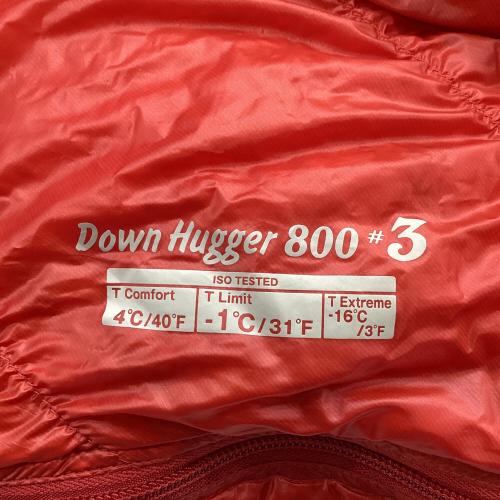 mont-bell (モンベル) マミー型シュラフ(ダウン) 1121360 レッド・別売ケース付 ダウンハガー800 #3