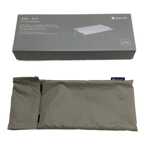 Snow peak (スノーピーク) アウトドアテーブル SLV-171 オゼンライト