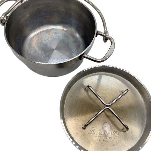 SOTO (ソト) ステンレスダッチオーブン ダッチオーブン ST-908 8インチ