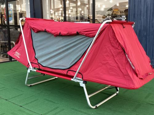 WILD-1 (ワイルドワン) ソロテント キズヨゴレ・ヤケ有 コットテント/レッド イージーキャンパー