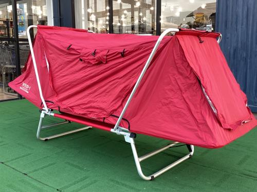 WILD-1 (ワイルドワン) ソロテント キズヨゴレ・ヤケ有 コットテント/レッド イージーキャンパー