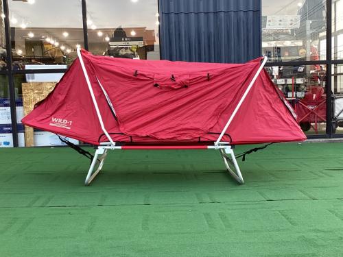 WILD-1 (ワイルドワン) ソロテント キズヨゴレ・ヤケ有 コットテント/レッド イージーキャンパー