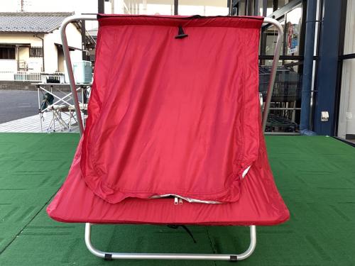 WILD-1 (ワイルドワン) ソロテント キズヨゴレ・ヤケ有 コットテント/レッド イージーキャンパー