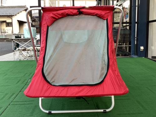 WILD-1 (ワイルドワン) ソロテント キズヨゴレ・ヤケ有 コットテント/レッド イージーキャンパー