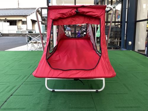 WILD-1 (ワイルドワン) ソロテント キズヨゴレ・ヤケ有 コットテント/レッド イージーキャンパー