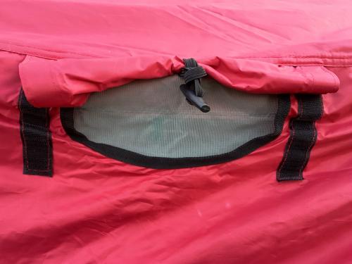 WILD-1 (ワイルドワン) ソロテント キズヨゴレ・ヤケ有 コットテント/レッド イージーキャンパー