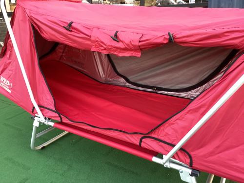 WILD-1 (ワイルドワン) ソロテント キズヨゴレ・ヤケ有 コットテント/レッド イージーキャンパー