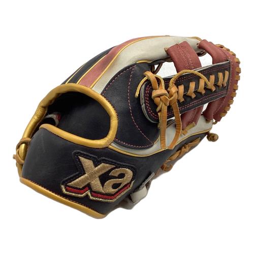 xanax (ザナックス) ザナパワー 軟式グローブ BRG5819S ブラック×ブラウン