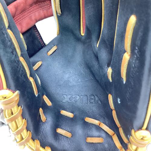 xanax (ザナックス) ザナパワー 軟式グローブ BRG5819S ブラック×ブラウン