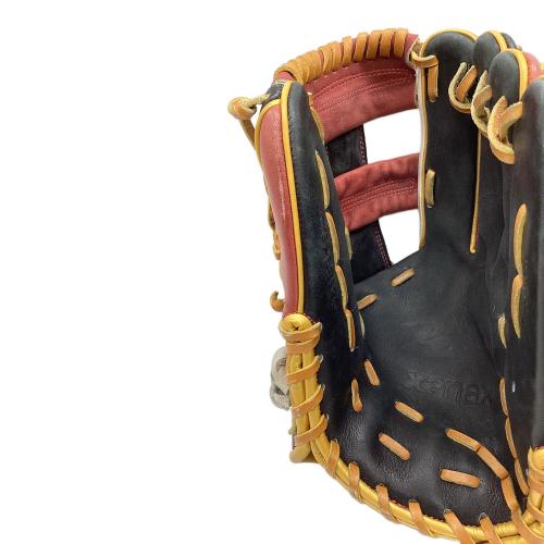 xanax (ザナックス) ザナパワー 軟式グローブ BRG5819S ブラック×ブラウン