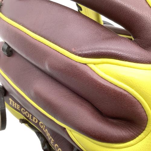 RAWLINGS (ローリングス) HOH MLB カラーシンク 軟式グローブ GR4HMN52W イエロー×ブラウン
