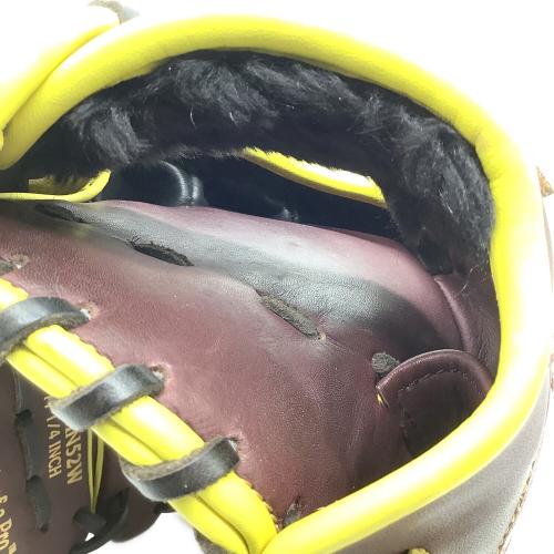 RAWLINGS (ローリングス) HOH MLB カラーシンク 軟式グローブ GR4HMN52W イエロー×ブラウン