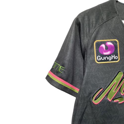 千葉ロッテマリーンズ (チバロッテマリーンズ) ブラックサマー2024 応援グッズ 12JRMM8817 SIZE S ブラック