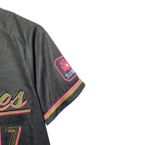 千葉ロッテマリーンズ (チバロッテマリーンズ) ブラックサマー2024 応援グッズ 12JRMM8817 SIZE S ブラック