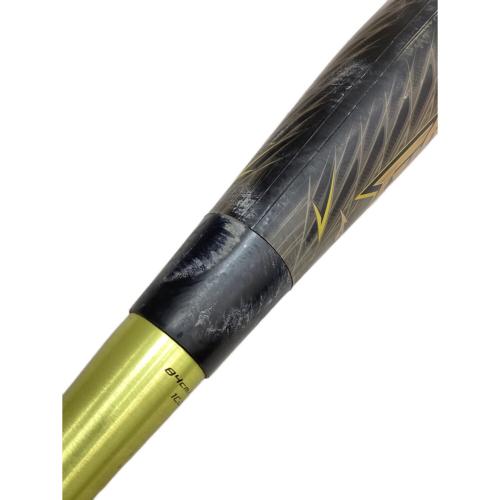 MIZUNO (ミズノ) BEYOND MAX GIGAKING 02 軟式バット 1CFJBR146 84cm ブラック×ゴールド
