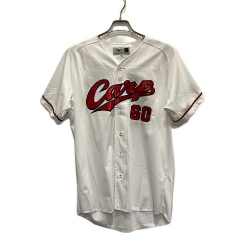 広島東洋カープ (ヒロシマトウヨウカープ) ハイクオリティレプリカ 応援グッズ 【60】田村俊介 SIZE L ホワイト×レッド