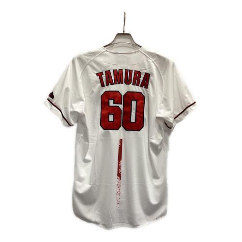 広島東洋カープ (ヒロシマトウヨウカープ) ハイクオリティレプリカ 応援グッズ 【60】田村俊介 SIZE L ホワイト×レッド