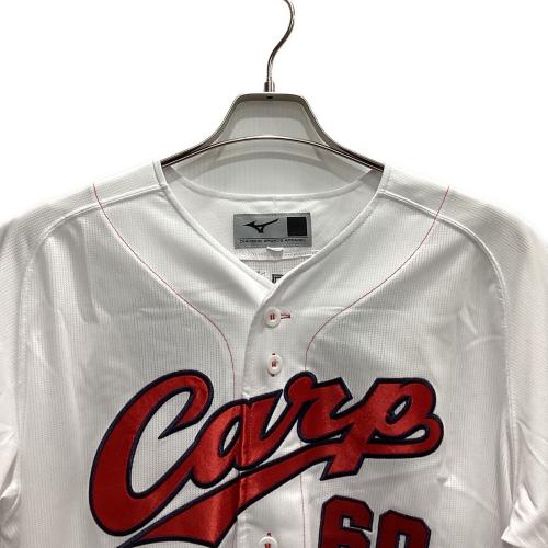 広島東洋カープ (ヒロシマトウヨウカープ) ハイクオリティレプリカ 応援グッズ 【60】田村俊介 SIZE L ホワイト×レッド