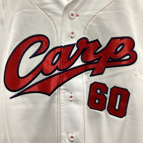 広島東洋カープ (ヒロシマトウヨウカープ) ハイクオリティレプリカ 応援グッズ 【60】田村俊介 SIZE L ホワイト×レッド