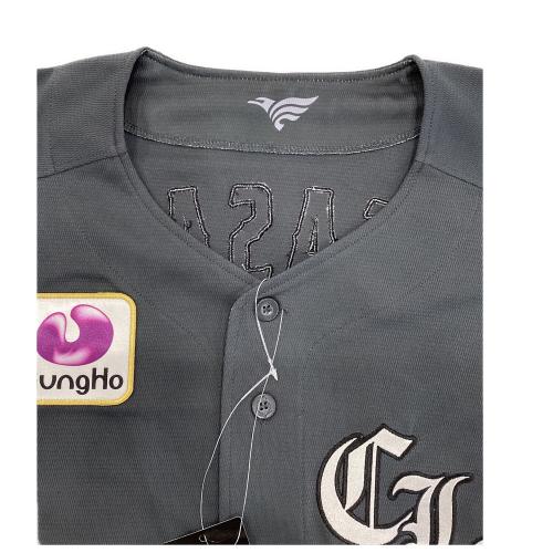 千葉ロッテマリーンズ (チバロッテマリーンズ) 応援グッズ 12JRMM8217 【17】佐々木朗希 SIZE IO グレー