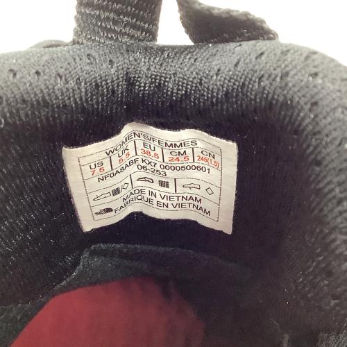 THE NORTH FACE (ザ ノース フェイス) CRESTON HIKE WP ローカット トレッキングシューズ NF0A8ABF クレストン ハイク ウォータープルーフ レディース SIZE 24.5cm ブラック