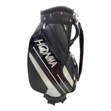 HONMA キャディバッグ 6分割 ブラック フード付 HONMA (ホンマ) キャディバッグ 5分割 ブラック カート型キャデイ