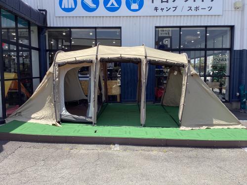 SABBATICAL (サバティカル) ツールームテント ポールゴムヨゴレ・キズ・ヨゴレ有 アルニカ